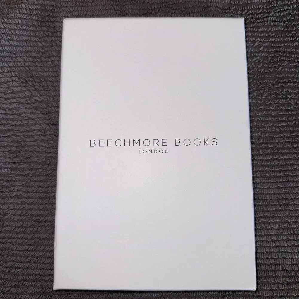Beechmore Books London Brown Premium Leather Ruled Notebook Journal New
